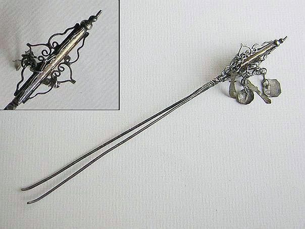 Hairpin in the shape of a monk’s staff – (3001)